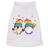 Love Is Love Rainbow Gnome Doggie Tank