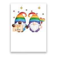 Love Is Love Rainbow Gnome Poster