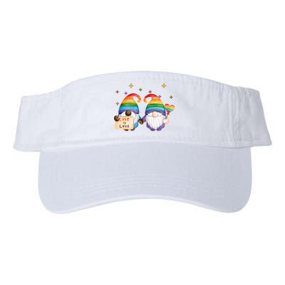 Love Is Love Rainbow Gnome Visor