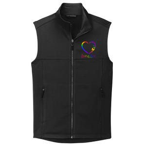 Love Is Love Rainbow Butterfly Heart Collective Smooth Fleece Vest