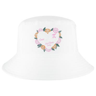 Love Is Like Pi Real Irrational & Never Ending V-day Quote Cool Comfort Performance Bucket Hat