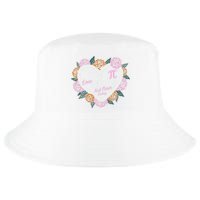 Love Is Like Pi Real Irrational & Never Ending V-day Quote Cool Comfort Performance Bucket Hat