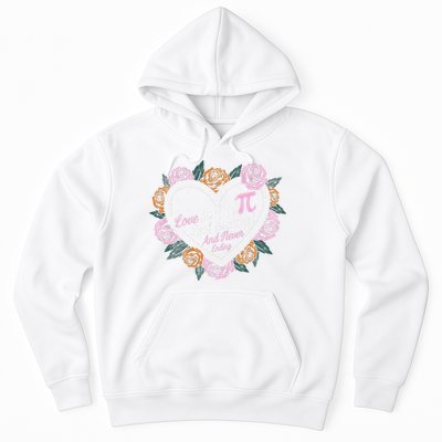 Love Is Like Pi Real Irrational & Never Ending V-day Quote Hoodie