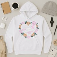 Love Is Like Pi Real Irrational & Never Ending V-day Quote Hoodie