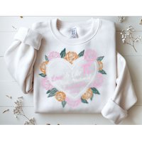 Love Is Like Pi Real Irrational & Never Ending V-day Quote Sweatshirt