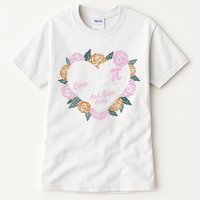 Love Is Like Pi Real Irrational & Never Ending V-day Quote Tall T-Shirt