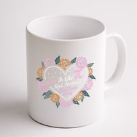 Love Is Like Pi Real Irrational & Never Ending V-day Quote Mug