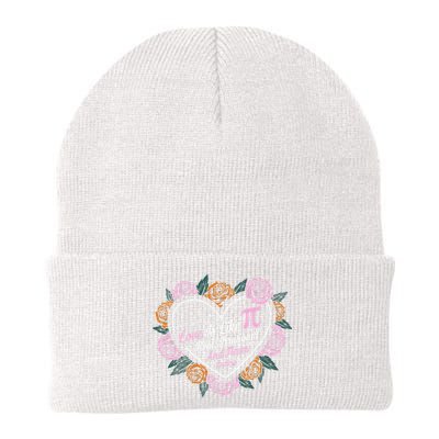 Love Is Like Pi Real Irrational & Never Ending V-day Quote Beanie