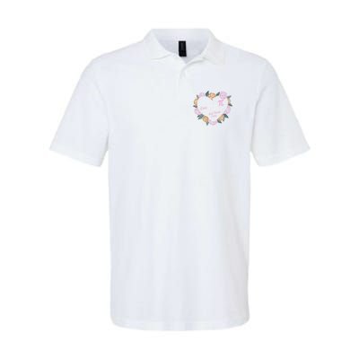 Love Is Like Pi Real Irrational & Never Ending V-day Quote Polo