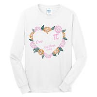 Love Is Like Pi Real Irrational & Never Ending V-day Quote Tall Long Sleeve T-Shirt