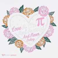 Love Is Like Pi Real Irrational & Never Ending V-day Quote Short Acrylic Beanie