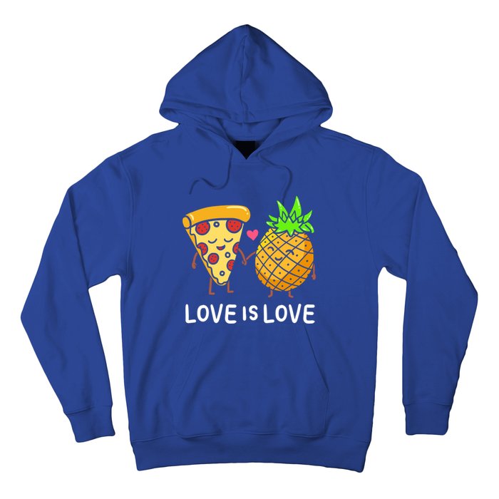 Love Is Love Clothing Gift For Valentine Funny Pizza Lover Funny Gift Hoodie