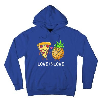 Love Is Love Clothing Gift For Valentine Funny Pizza Lover Funny Gift Tall Hoodie