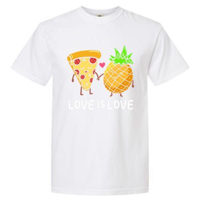 Love Is Love Clothing Gift For Valentine Funny Pizza Lover Funny Gift Garment-Dyed Heavyweight T-Shirt