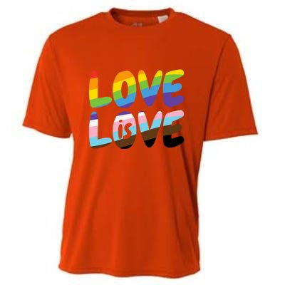 LOVE IS LOVE Cooling Performance Crew T-Shirt