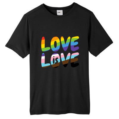 LOVE IS LOVE Tall Fusion ChromaSoft Performance T-Shirt