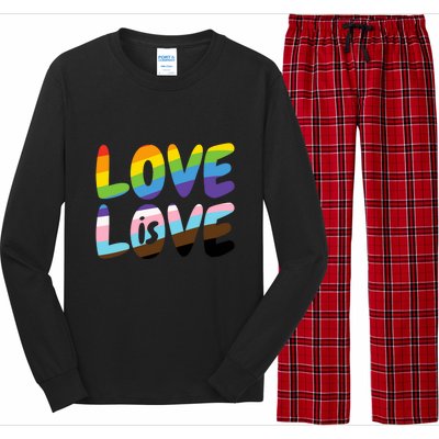 LOVE IS LOVE Long Sleeve Pajama Set