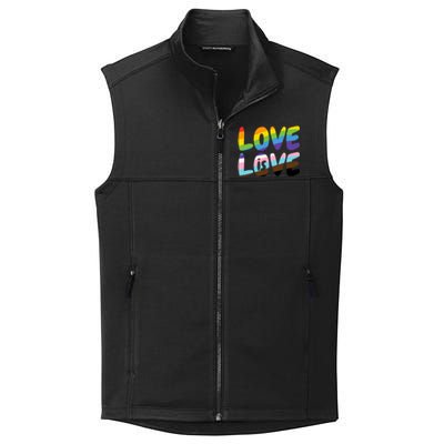 LOVE IS LOVE Collective Smooth Fleece Vest