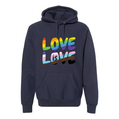 LOVE IS LOVE Premium Hoodie