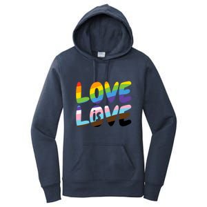 LOVE IS LOVE Women's Pullover Hoodie