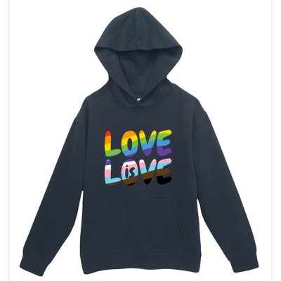 LOVE IS LOVE Urban Pullover Hoodie