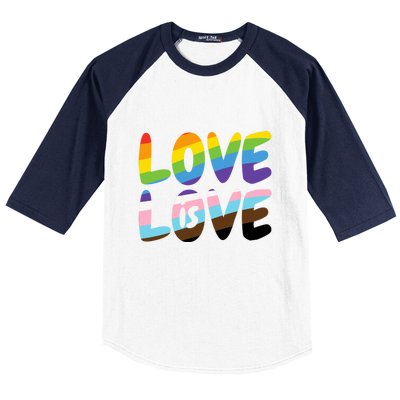 LOVE IS LOVE Baseball Sleeve Shirt