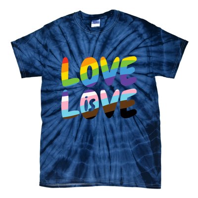 LOVE IS LOVE Tie-Dye T-Shirt