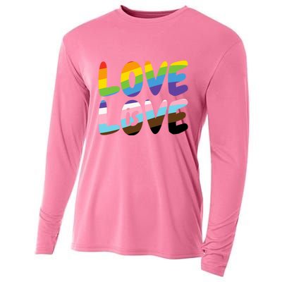 LOVE IS LOVE Cooling Performance Long Sleeve Crew