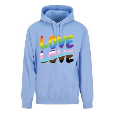 LOVE IS LOVE Unisex Surf Hoodie