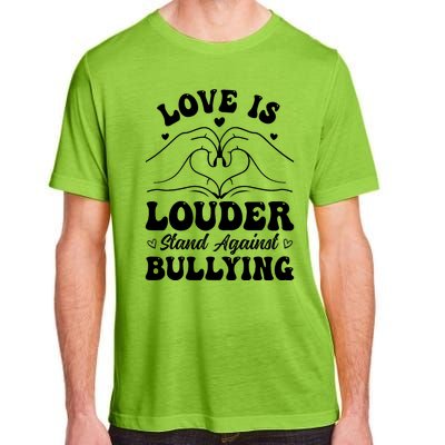 Love Is Louder Anti Bullying Kids Unity Day Orange Be Kind Adult ChromaSoft Performance T-Shirt