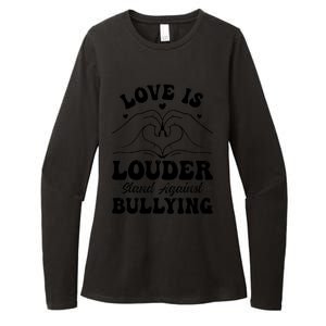 Love Is Louder Anti Bullying Kids Unity Day Orange Be Kind Womens CVC Long Sleeve Shirt