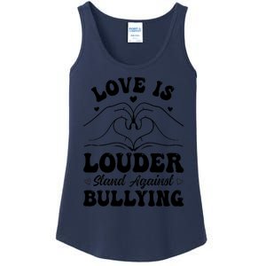 Love Is Louder Anti Bullying Kids Unity Day Orange Be Kind Ladies Essential Tank