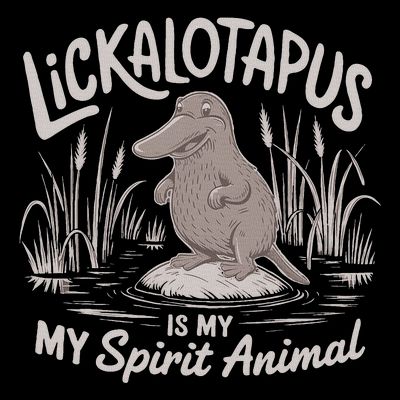Lickalottapus Is My Spirit Animal T-Shirt