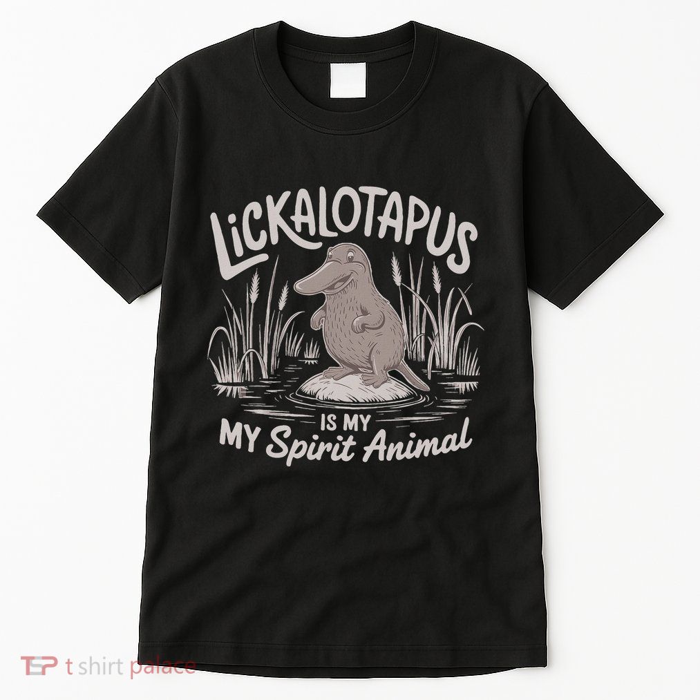 Lickalottapus Is My Spirit Animal Tall T-Shirt