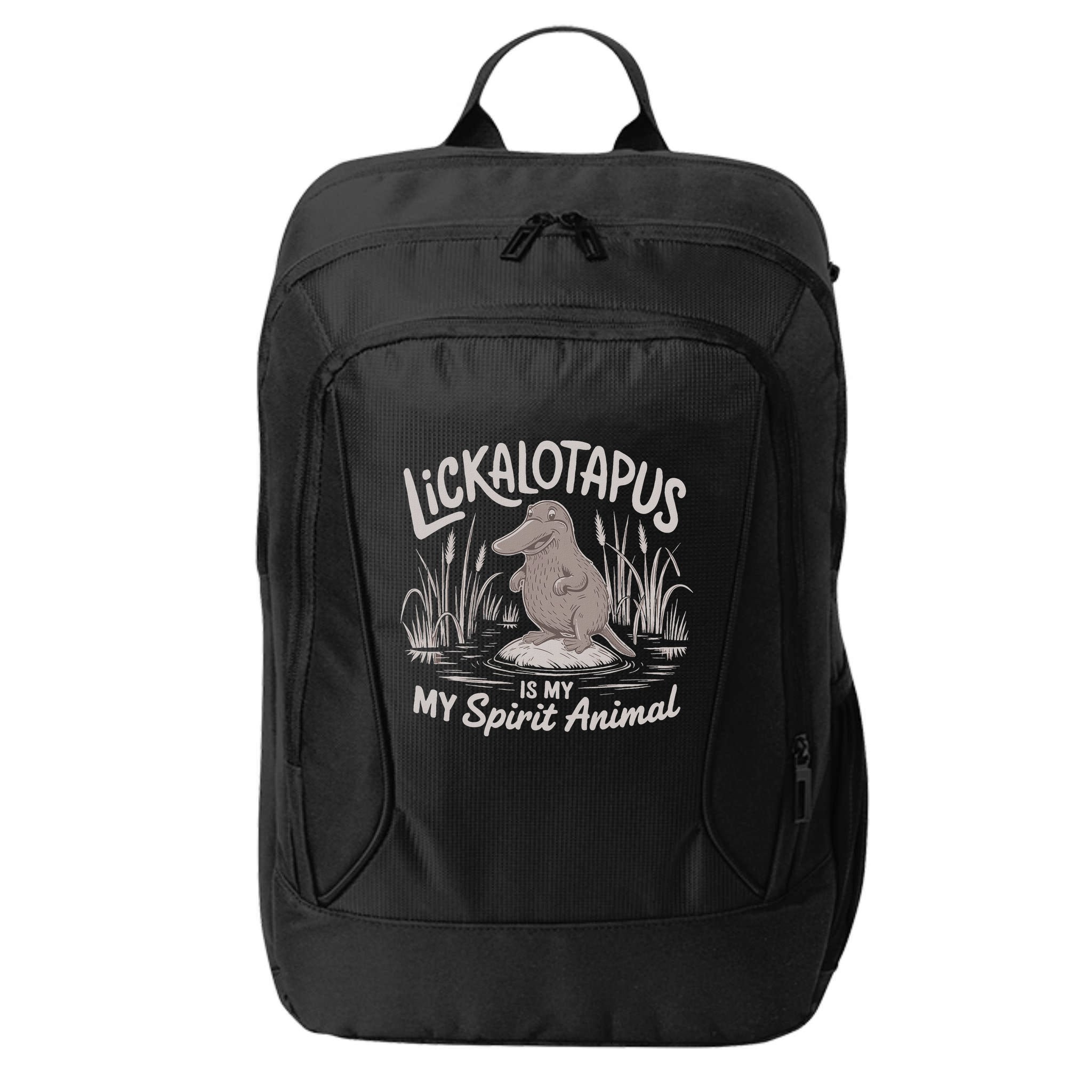 Lickalottapus Is My Spirit Animal City Backpack