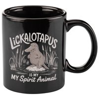 Lickalottapus Is My Spirit Animal 11oz C Handle Ceramic Mug