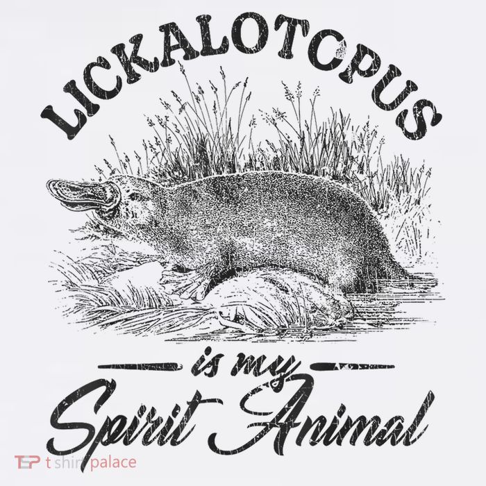 Lickalotapus Is My Spirit Animal Tall T-Shirt
