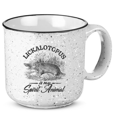 Lickalotapus Is My Spirit Animal 15oz Campfire Ceramic Mug