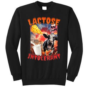 Lactose Intolerant Meme Sweatshirt