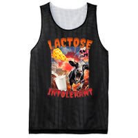 Lactose Intolerant Meme Mesh Reversible Basketball Jersey Tank