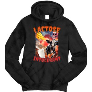 Lactose Intolerant Meme Tie Dye Hoodie