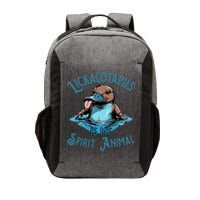 Lickalotapus Is My Spirit Animal Meme Funny Lickalotapus Vector Backpack
