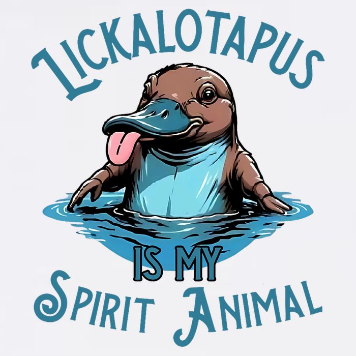 Lickalotapus Is My Spirit Animal Meme Funny Lickalotapus Sweatshirt