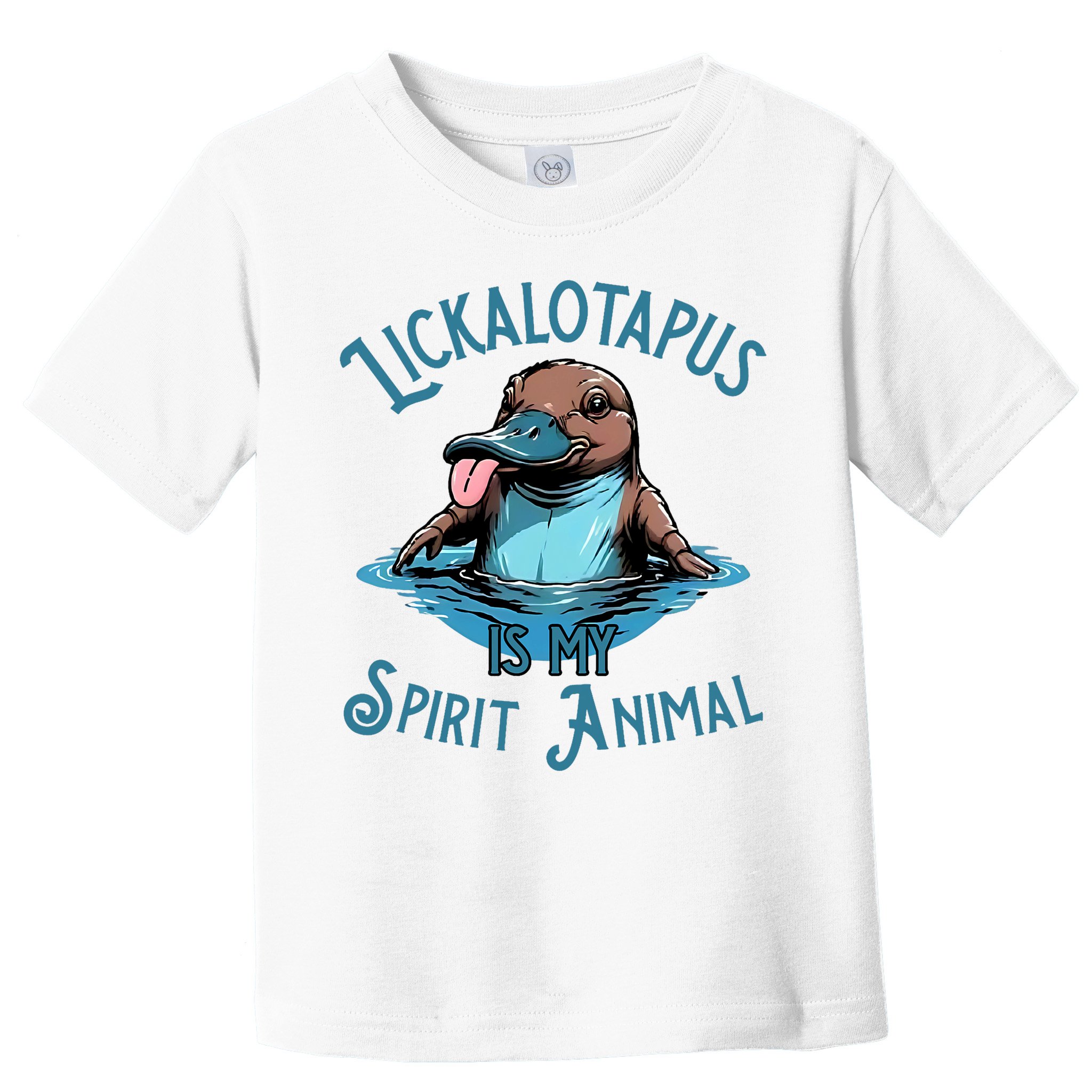 Lickalotapus Is My Spirit Animal Meme Funny Lickalotapus Toddler T-Shirt