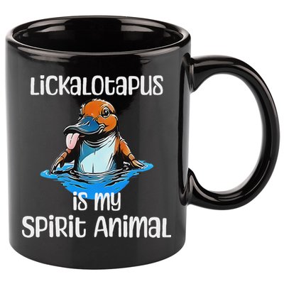 Lickalotopus Is My Spirit Animal 11oz C Handle Ceramic Mug