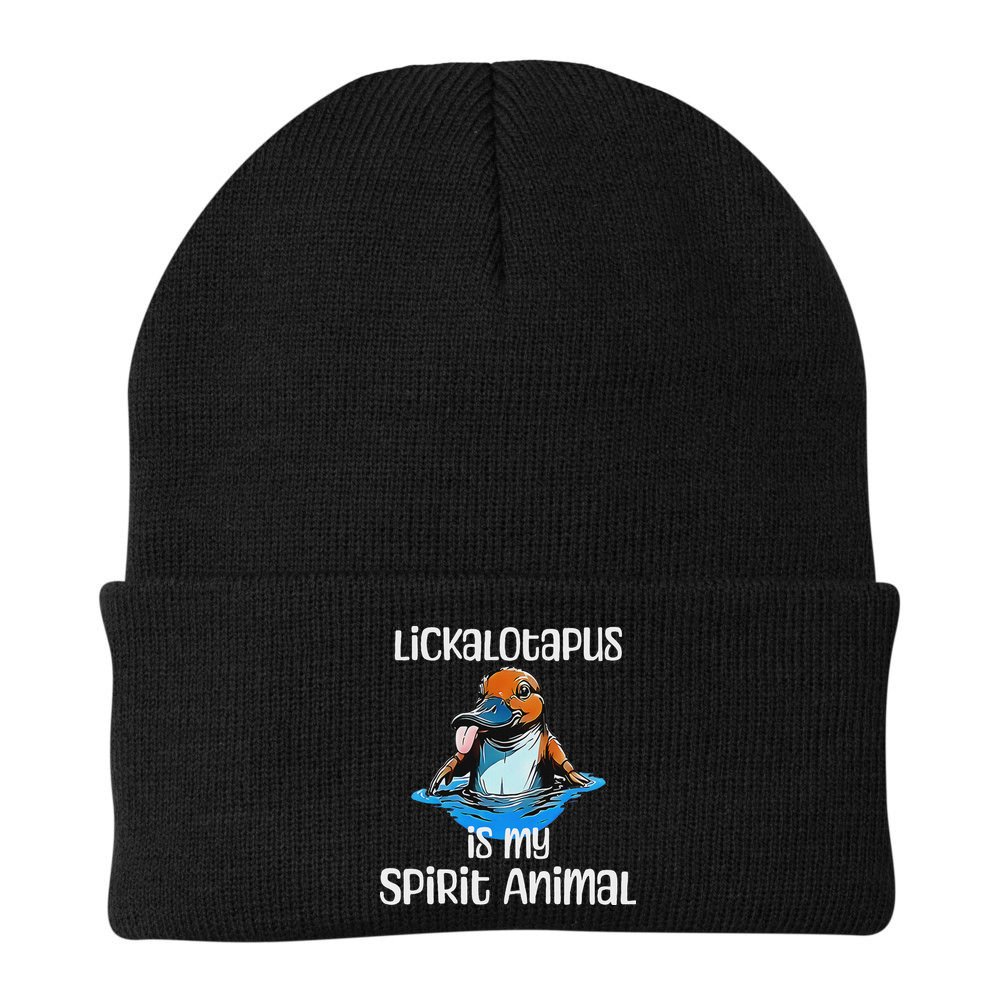 Lickalotopus Is My Spirit Animal Beanie