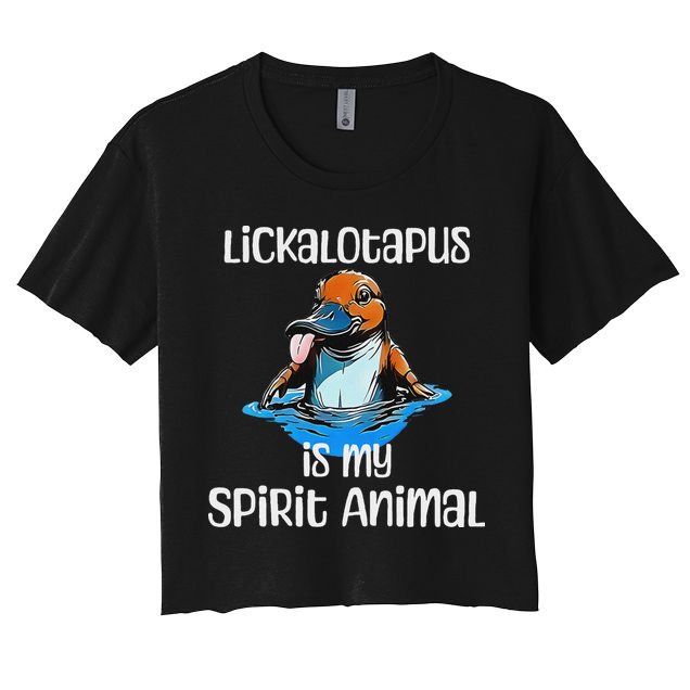 Lickalotopus Is My Spirit Animal Crop Top