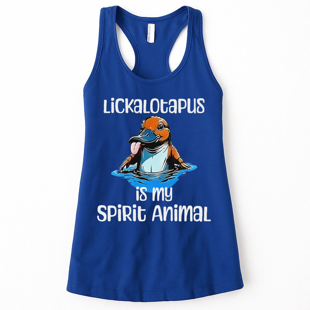 Lickalotopus Is My Spirit Animal Womens Tank Top