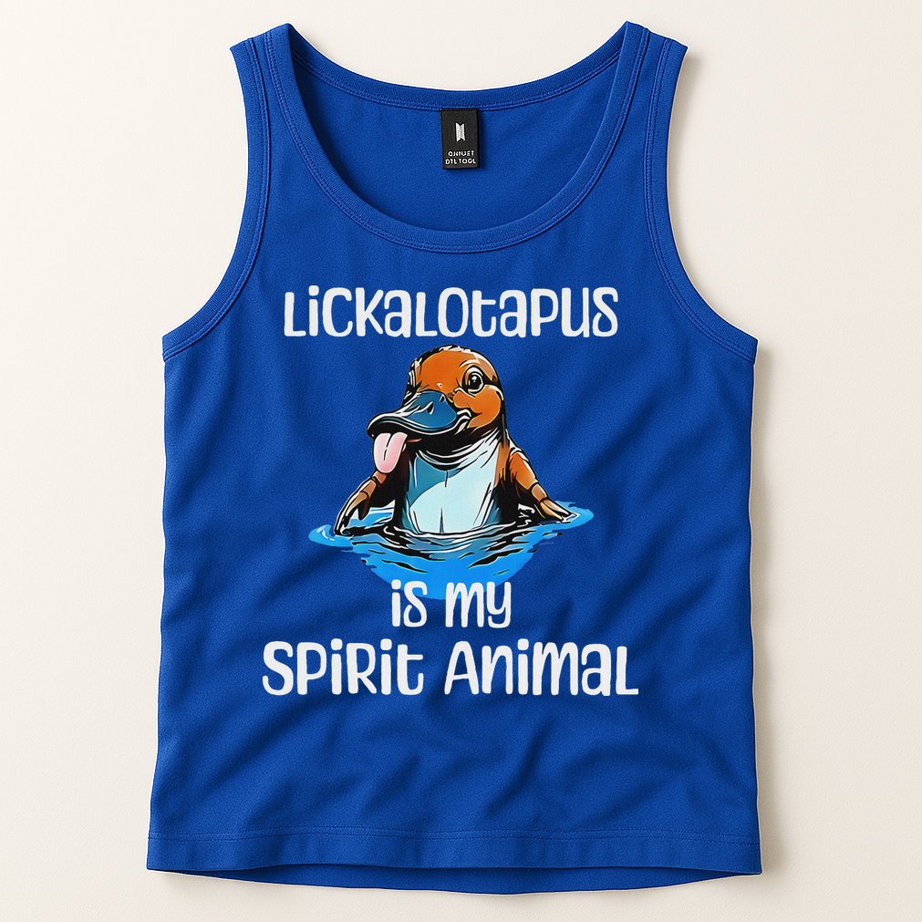 Lickalotopus Is My Spirit Animal Tank Top