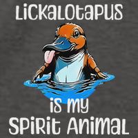 Lickalotopus Is My Spirit Animal Vector Backpack